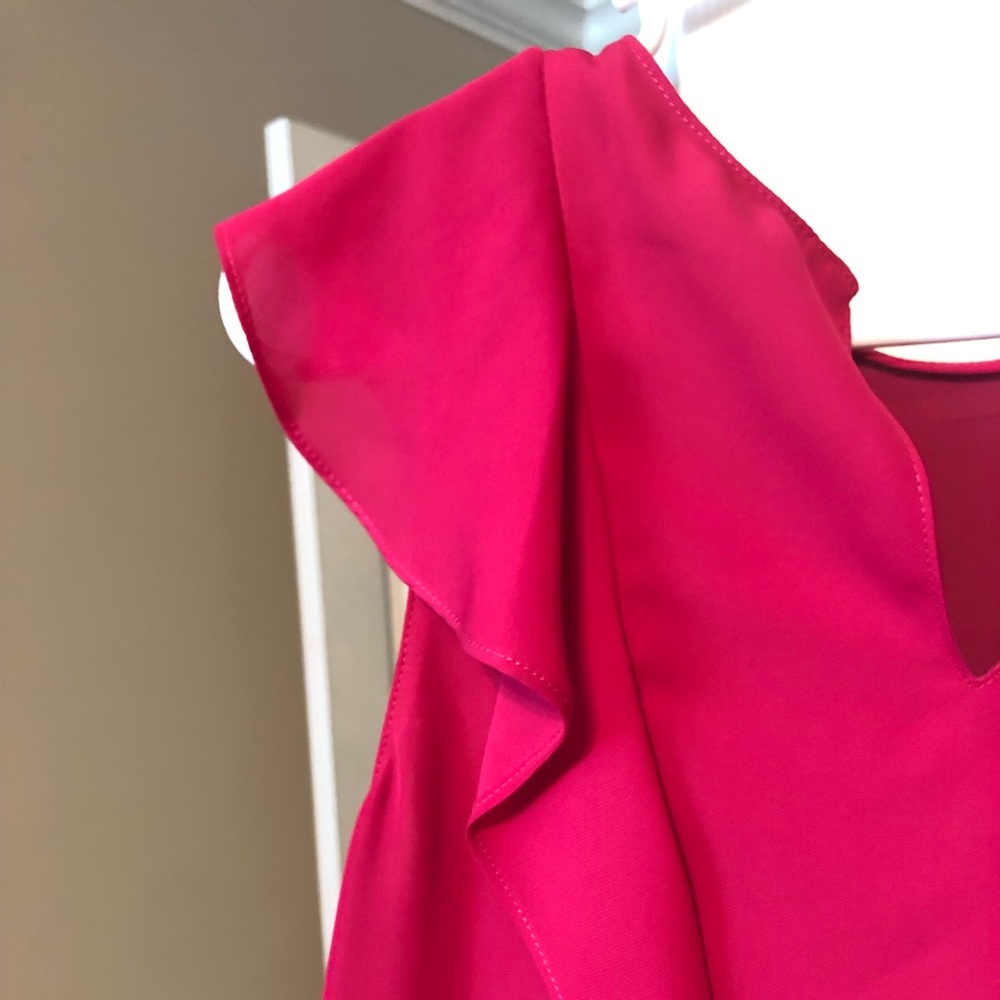 AMANDA UPRICHARD Mini Ruffle Dress - Picture 4 of 4